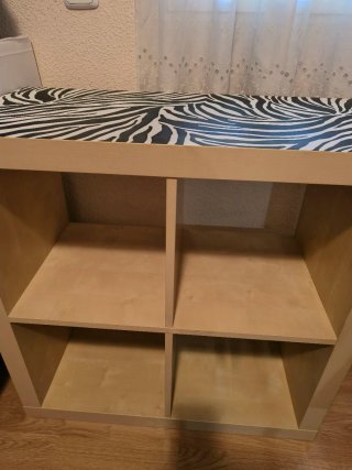 Mueble Kallax Beige 4 Cubos