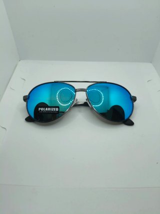 Gafas de sol aviador polarizadas azules