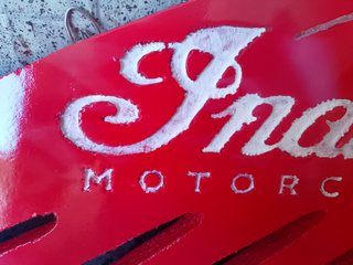 Insegna Indian Motorcycle da parete