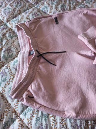 Pantalón de chándal Puma rosa