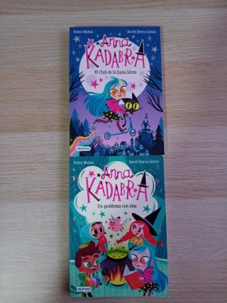 Colecciones libros Anna Kadabra