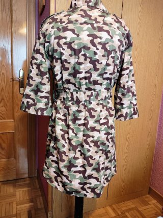 Vestido Zara camuflaje