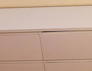 Cómoda IKEA MALM 6 cajones blanca