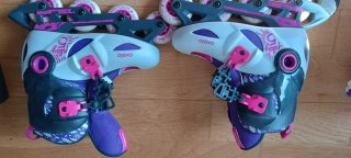 Patines Oxelo Talla 32-35 + Protecciones