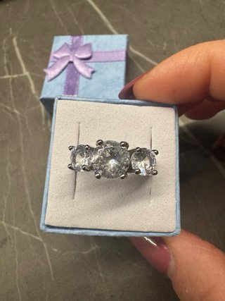 Anello Argento 925 Zirconi