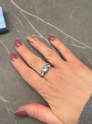 Anello Argento 925 Zirconi