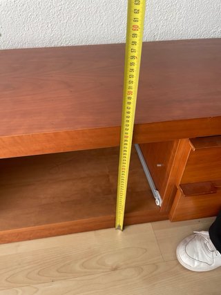 Mueble TV madera marrón