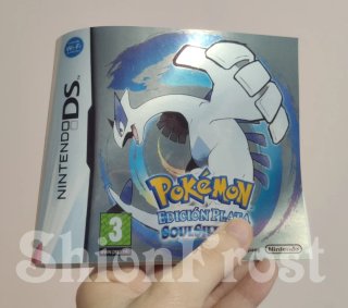 Caja METALIZADA Pokémon Edición Plata Soul Silver
