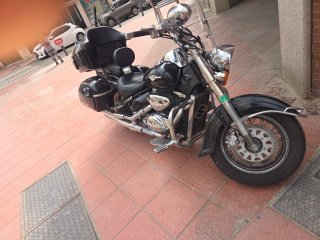 Moto Cruiser Negra