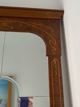 Urgee!! Recibidor madera con espejo