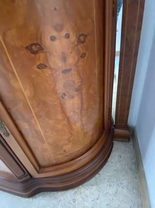 Urgee!! Recibidor madera con espejo