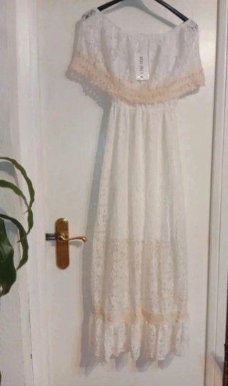 Vestido Largo Encaje S : 17€
