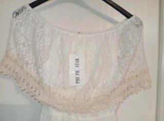 Vestido Largo Encaje S : 17€