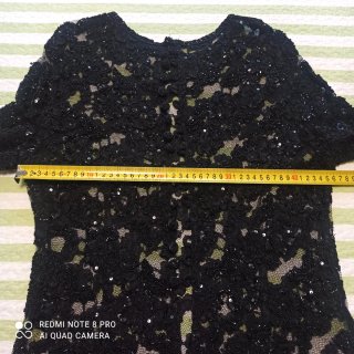 Chaqueta fiesta pedrería negra