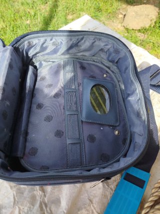 Neceser de viaje azul