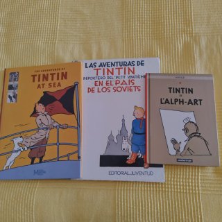 Comic varios, Tintín y Blake&Mortiver