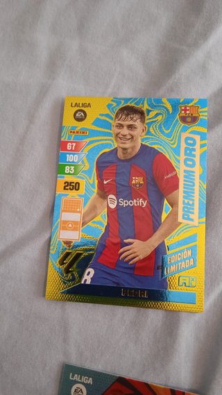 Lote 5 Cartas Pedri LaLiga Panini