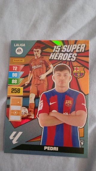 Lote 5 Cartas Pedri LaLiga Panini