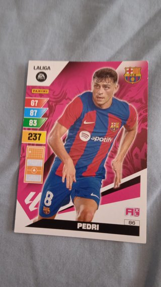 Lote 5 Cartas Pedri LaLiga Panini