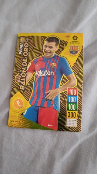 Lote 5 Cartas Pedri LaLiga Panini