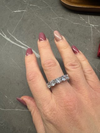 Anello Argento 925 Zirconi