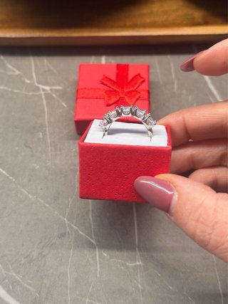 Anello Argento 925 Zirconi