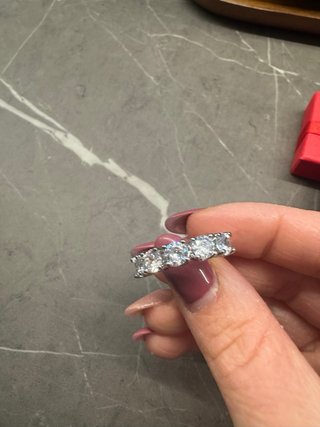 Anello Argento 925 Zirconi