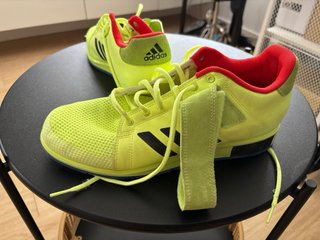Zapatillas Adidas Halterofilia Amarillas