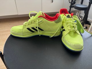 Zapatillas Adidas Halterofilia Amarillas