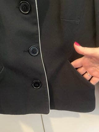 Giacca Pimkie nera cotone taglia IT 40