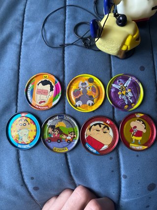 Lote Metal Rappers Shin Chan y Medabots