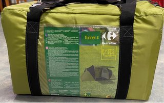 Tienda de campaña Tunnel 4 Carrefour