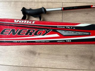 Esquís Volkl Energy 163cm Radio 14,1m