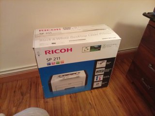 Impresora Láser Ricoh SP 211 Blanco y Negro