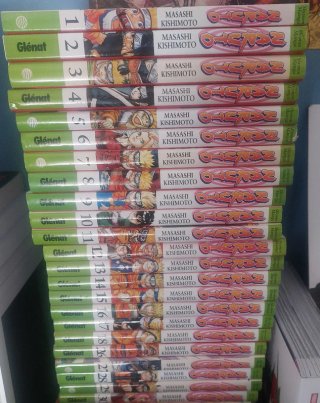 Naruto tomos de 1 al 18 y del 26 al 30