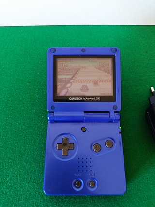 Nintendo Game Boy Advance SP AGS-001 Blu Gba