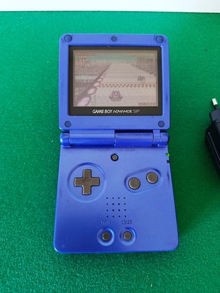 Nintendo Game Boy Advance SP AGS-001 Blu Gba