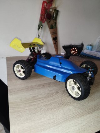 Coche RC Azul con Mando