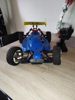 Coche RC Azul con Mando