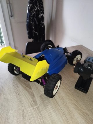 Coche RC Azul con Mando