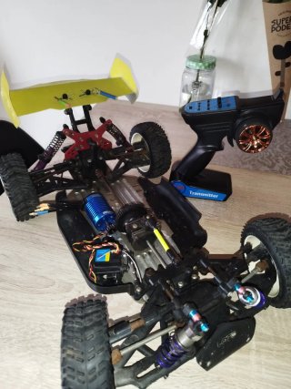 Coche RC Azul con Mando