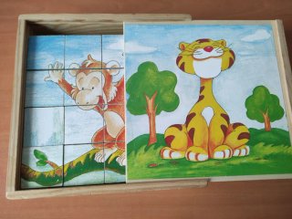 Puzzle Madera Juguettos Animales