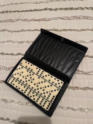 Juego de Dominó con Estuche Negro