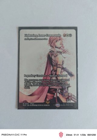 Magic The Gathering: Lightning, Lone Commando