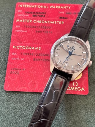 Omega constellation Globemaster Calendario Anual