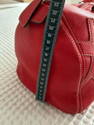 Bolso Piel Rojo Purificación García