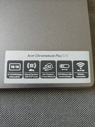 Acer Chromebook Plus 514 Plata