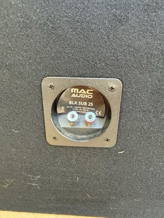 Subwoofer + Etapa de Potencia