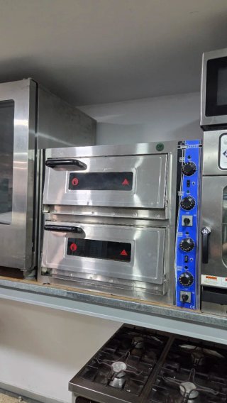 Horno Industrial Doble para Pizza