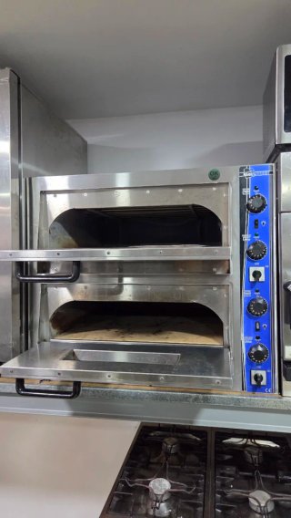 Horno Industrial Doble para Pizza